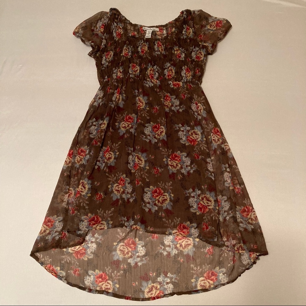 AMERICAN RAG Floral Ruffle Mini Dress - Picture 4 of 11